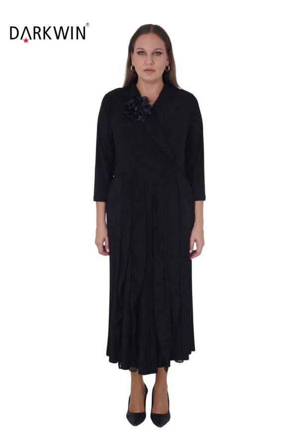 K2038 DARKWIN ELBİSE SIYAH - 1