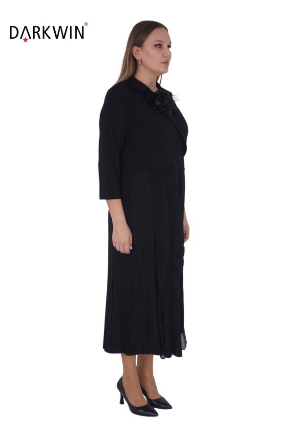 K2038 DARKWIN ELBİSE SIYAH - 2