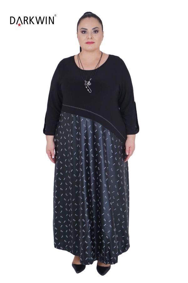 K2039 DARKWIN ELBİSE SIYAH - 1