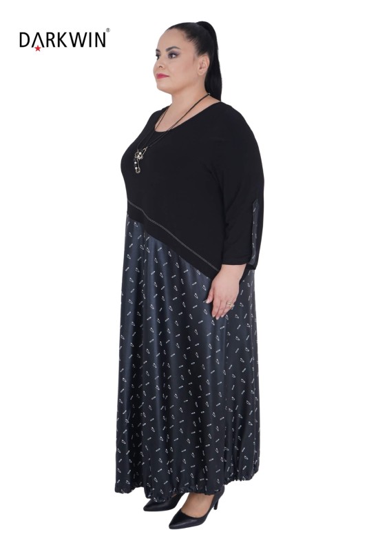 K2039 DARKWIN ELBİSE SIYAH - Darkwin (1)