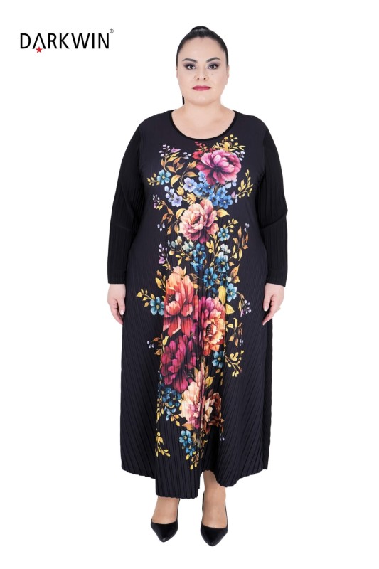 K2041 DARKWIN ELBİSE SIYAH - Darkwin