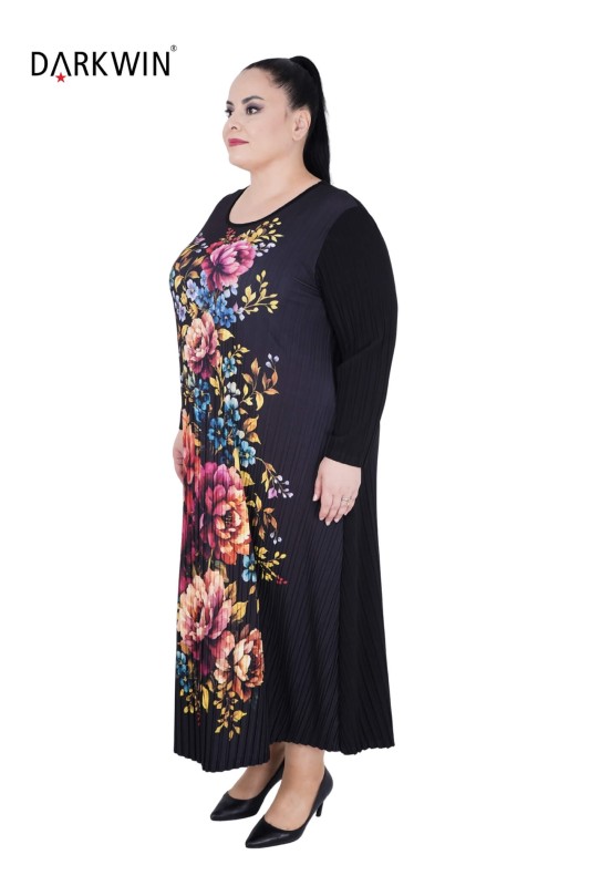 K2041 DARKWIN ELBİSE SIYAH - Darkwin (1)