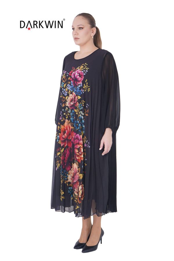 K2044 DARKWIN ELBİSE SIYAH - 2