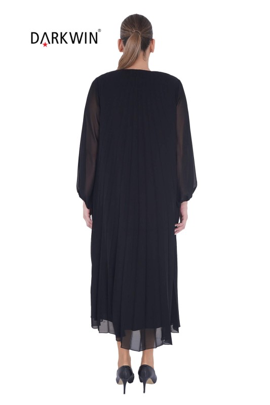 K2044 DARKWIN ELBİSE SIYAH - 3
