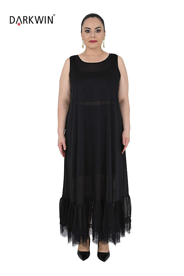 K3014 DARKWIN ELBİSE SIYAH - 4