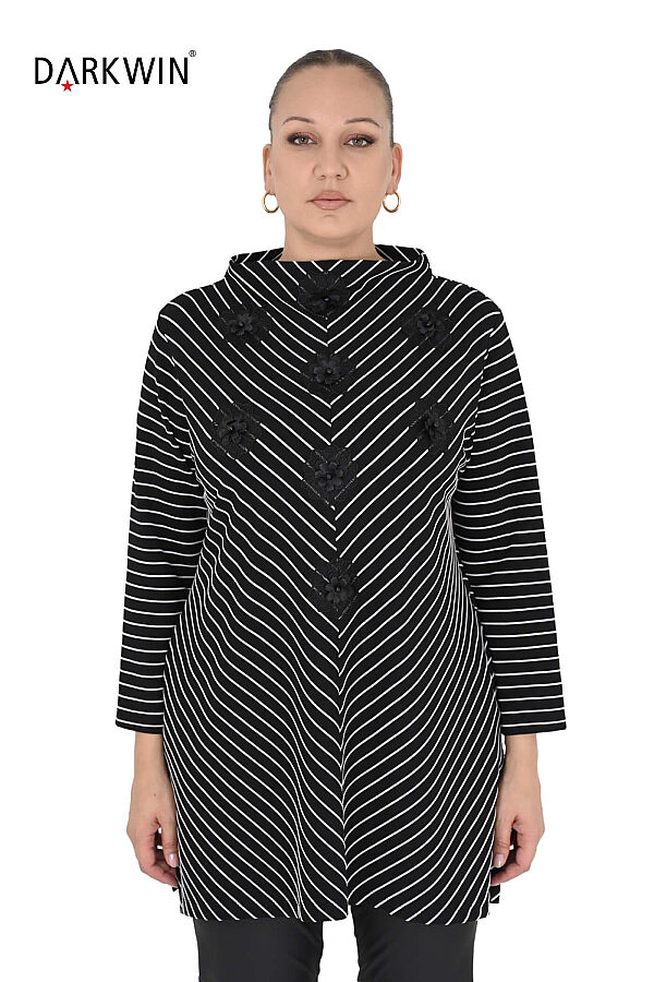 K3034 DARKWIN TUNİK SIYAH - 1