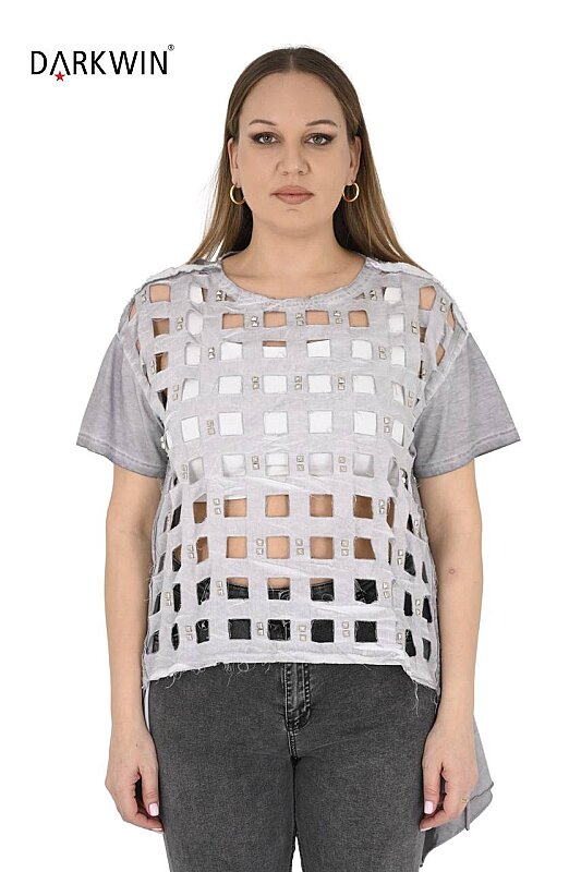 N-6103 NEONLXB BLUZ GRI - NEON LXB