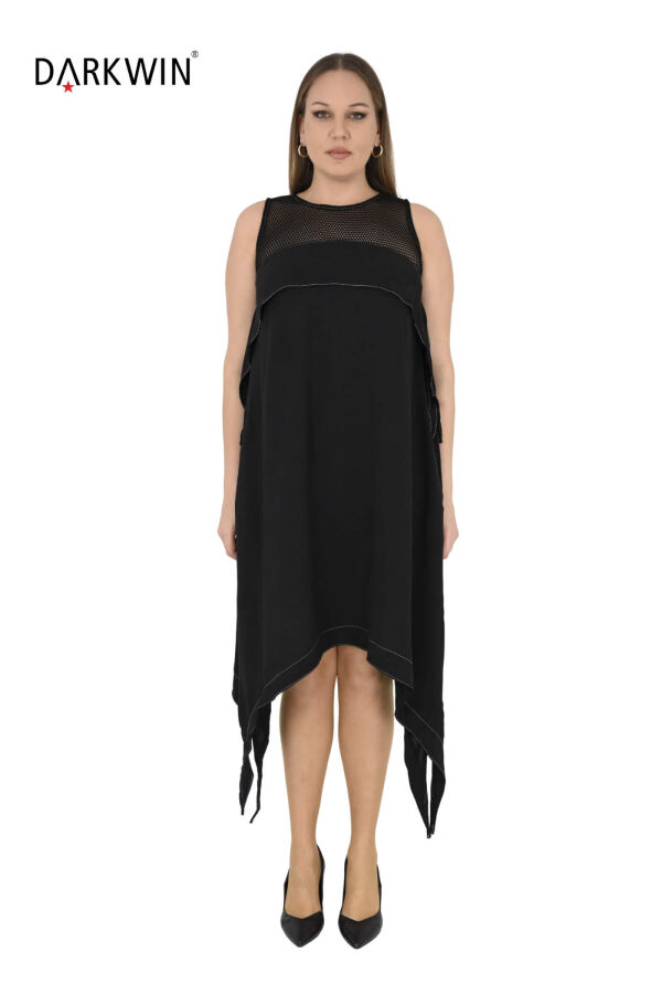 N-6109 NEONLXB ELBİSE SIYAH - 1