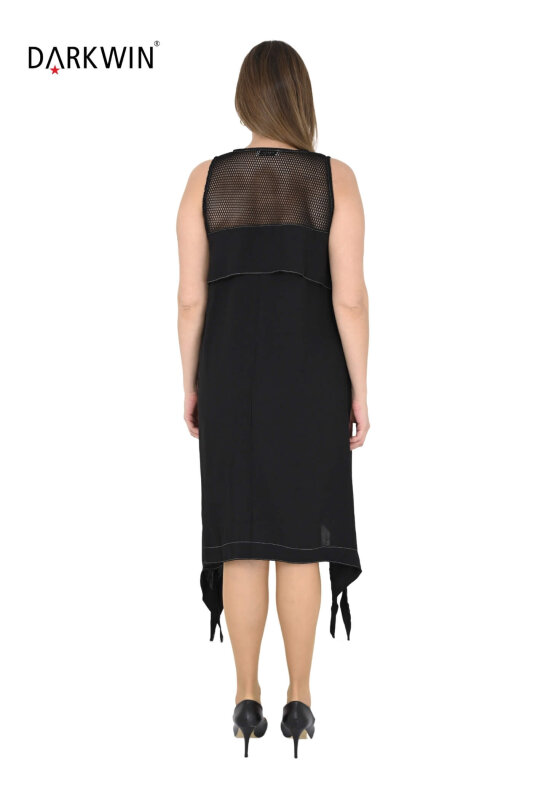 N-6109 NEONLXB ELBİSE SIYAH - 3