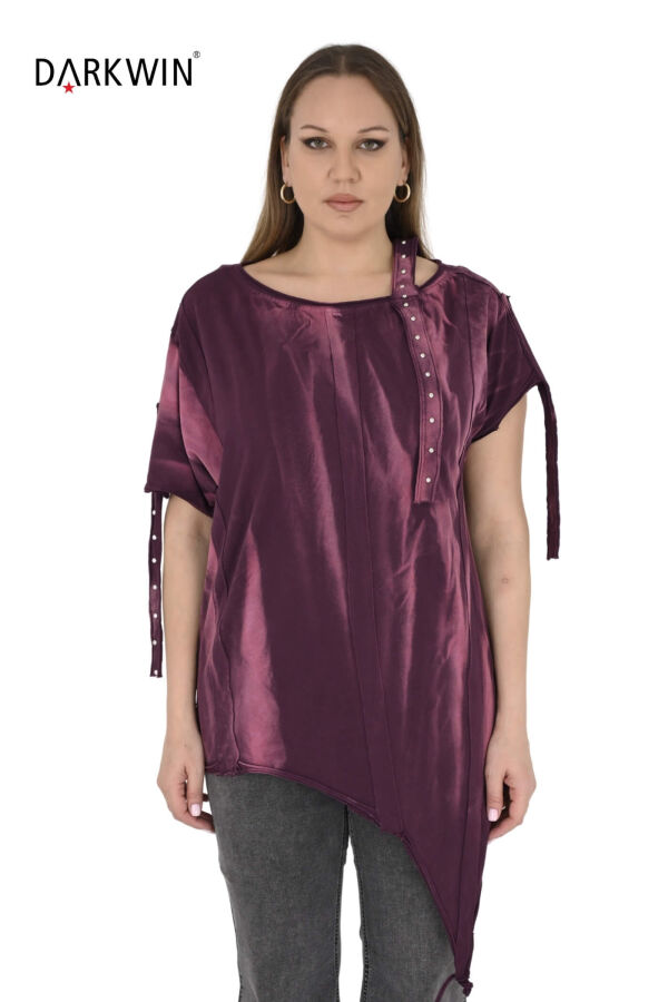 N-6121 NEONLXB BLUZ BORDO - 1