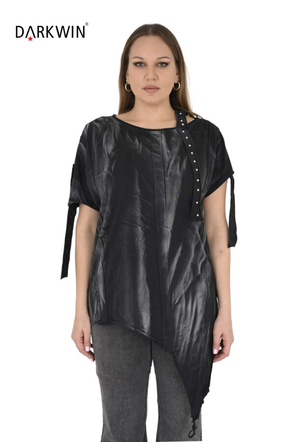 N-6121 NEONLXB BLUZ SIYAH - 1