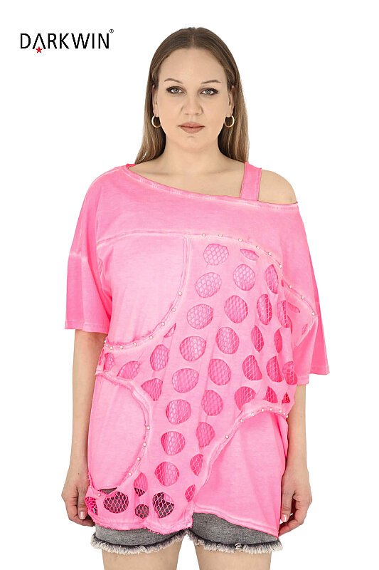 N-6122 NEONLXB BLUZ PEMBE - NEON LXB