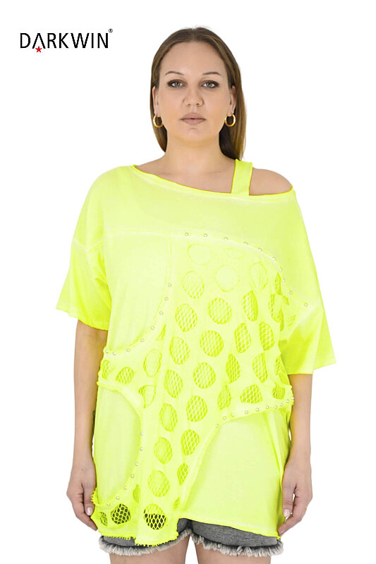 N-6122 NEONLXB BLUZ SARI - NEON LXB