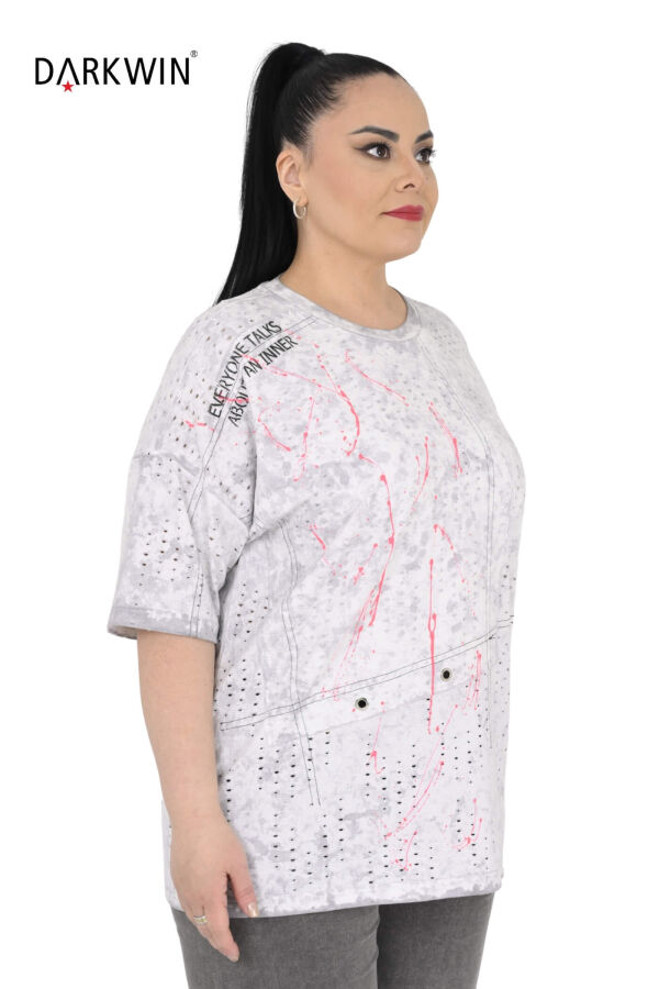 N-6129 NEONLXB BLUZ BEYAZ - 2