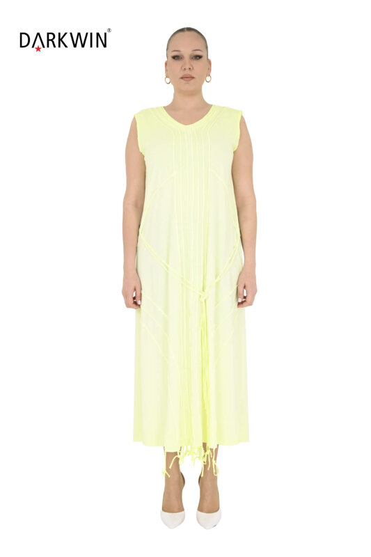 N-6141 NEONLXB ELBİSE SARI - NEON LXB