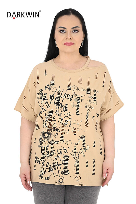 N-6152 NEONLXB BLUZ BEJ - NEON LXB