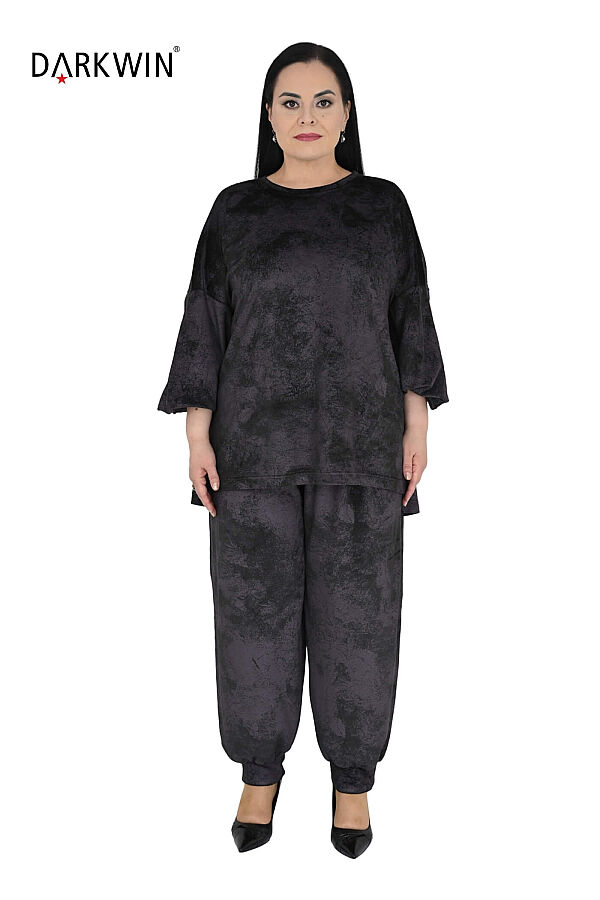 N-7006 NEONXLAB BLUZ-PANTOLON BLACK - 1