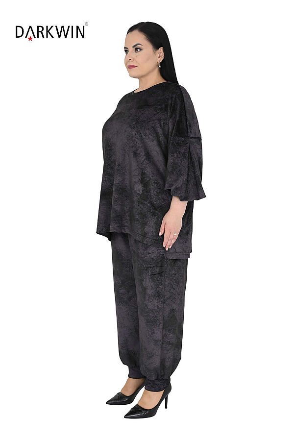 N-7006 NEONXLAB BLUZ-PANTOLON BLACK - 2