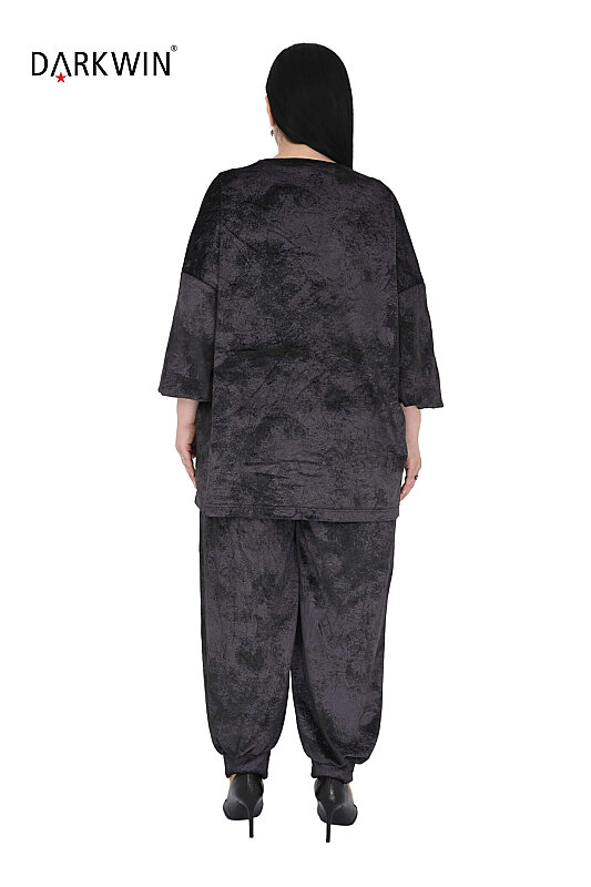 N-7006 NEONXLAB BLUZ-PANTOLON BLACK - 3