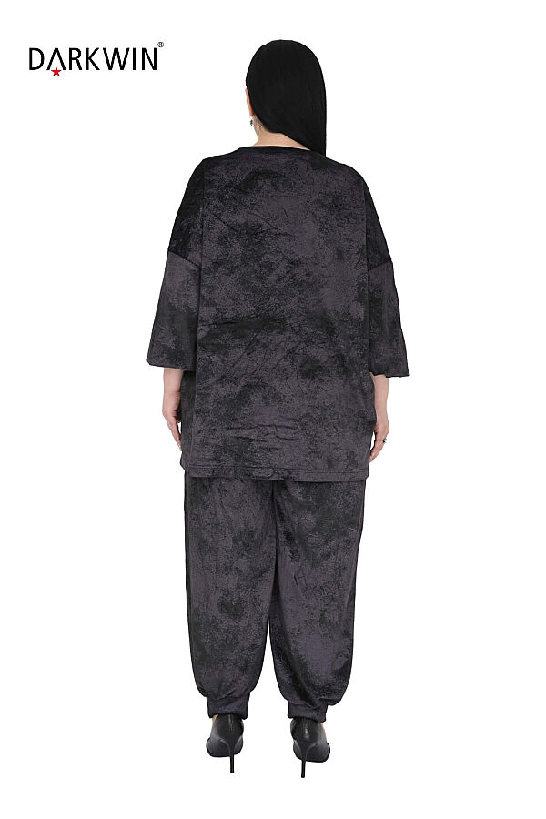 N-7006 NEONXLAB BLUZ-PANTOLON BLACK - 3