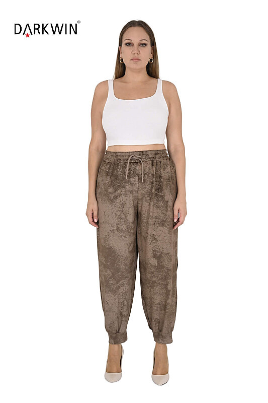 N-7006 NEONXLAB BLUZ-PANTOLON KAHVE - 4