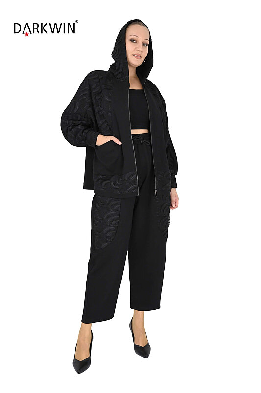 N-7009 NEONXLAB MONT-PANTOLON BLACK - 4