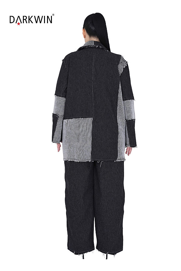 N-7011 NEONXLAB CEKET-PANTOLON SIYAH - 3