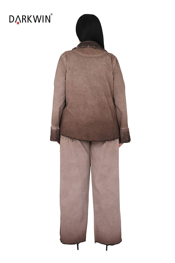 N-7501 NEONXLAB CEKET-PANTOLON KAHVE - 3