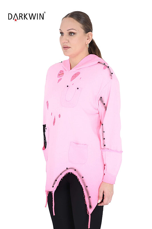 N-7505 NEONXLAB SWEATSHIRT PEMBE - NEON XLAB (1)
