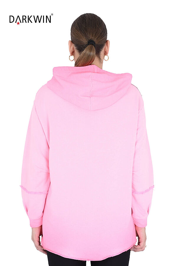N-7505 NEONXLAB SWEATSHIRT PEMBE - 3