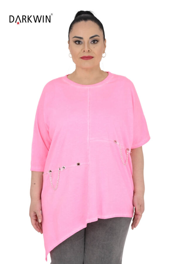 NB-6108 NEONLXB BLUZ PEMBE - 1