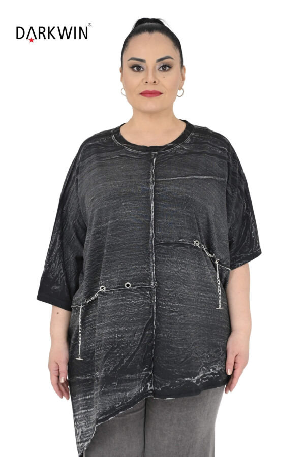 NB-6108 NEONLXB BLUZ SIYAH - 1