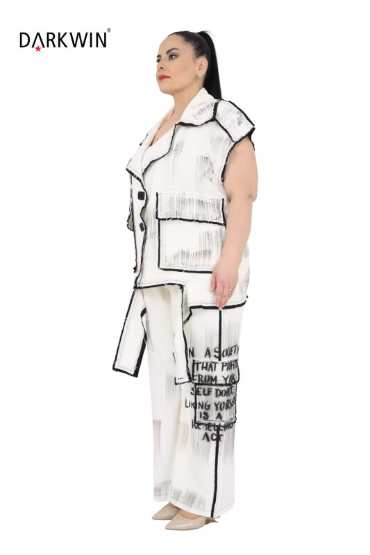 NB-6111 NEONLXB YELEK-PANTOLON EKRU - NEON LXB (1)