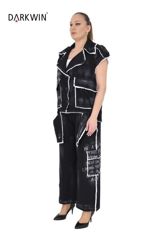 NB-6111 NEONLXB YELEK-PANTOLON SIYAH - NEON LXB (1)