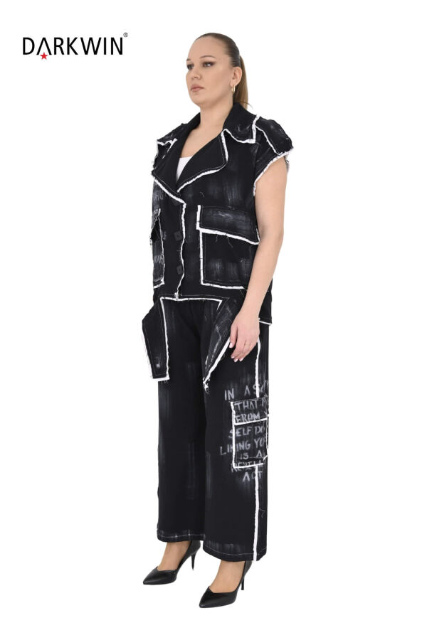 NB-6111 NEONLXB YELEK-PANTOLON SIYAH - 2