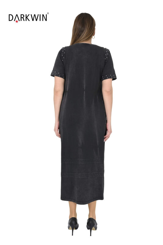 NB-6118 NEONLXB ELBİSE SIYAH - 3