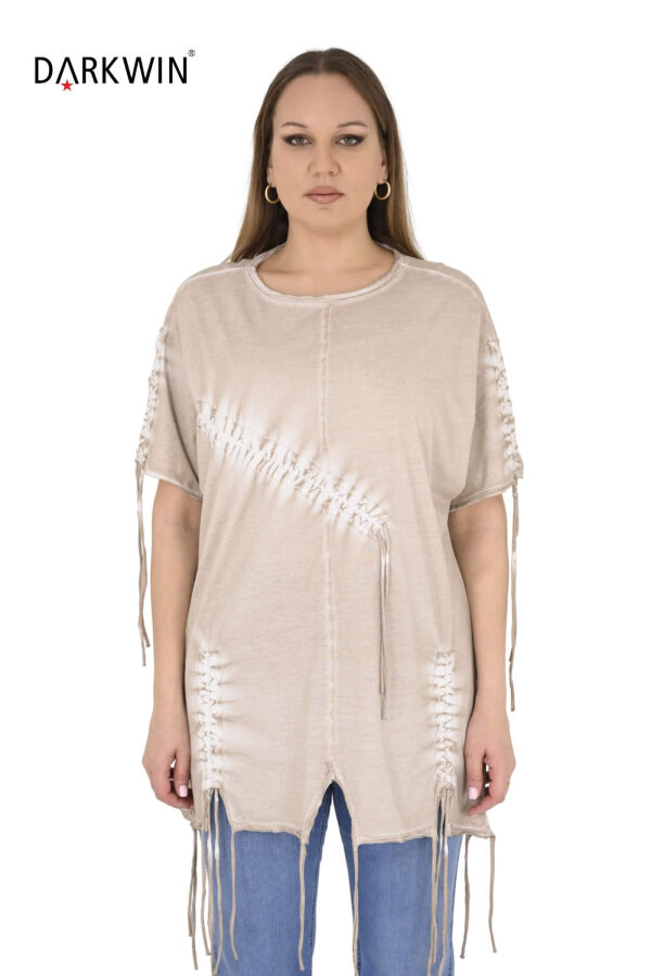 NB-6119 NEONLXB TUNİK BEJ - 1