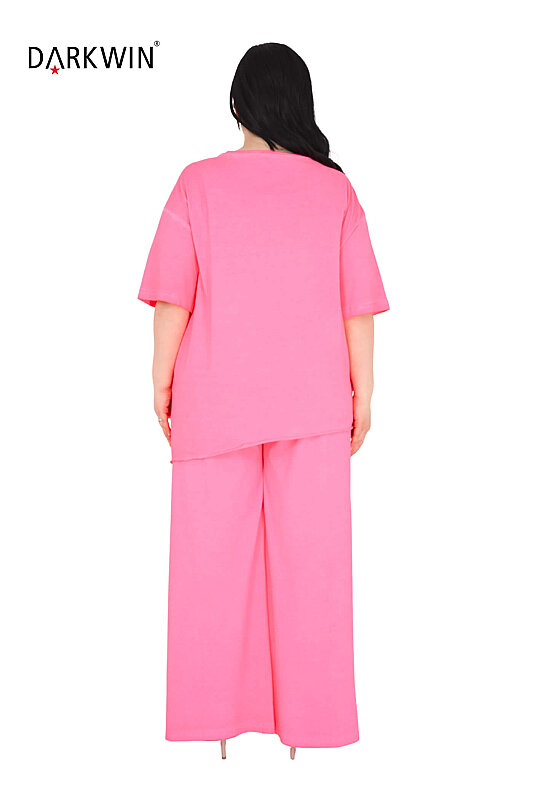 NB-6128 NEONLXB BLUZ-PANTOLON PEMBE - 3