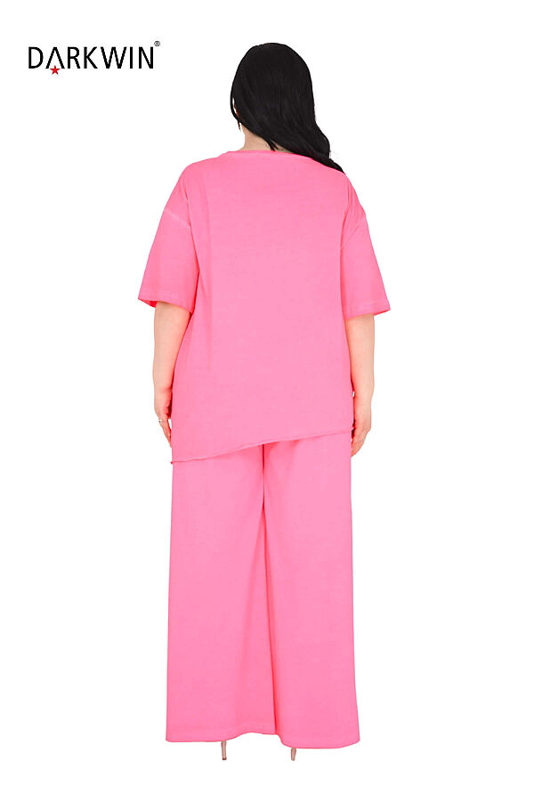 NB-6128 NEONLXB BLUZ-PANTOLON PEMBE - 3