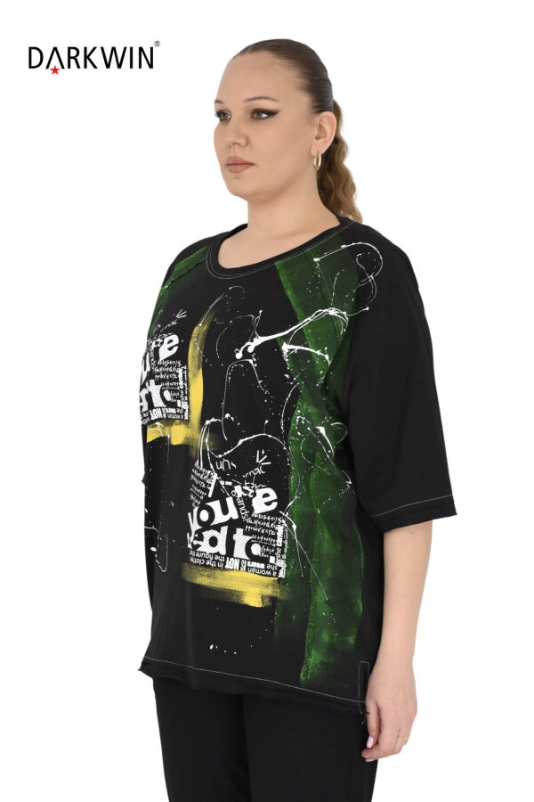 NB-6156 NEONLXB ELBİSE SIYAH - 2