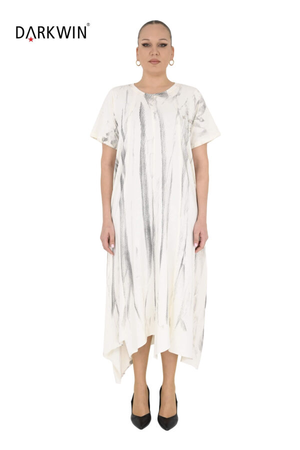 NB-6158 NEONLXB ELBİSE BEYAZ - 1