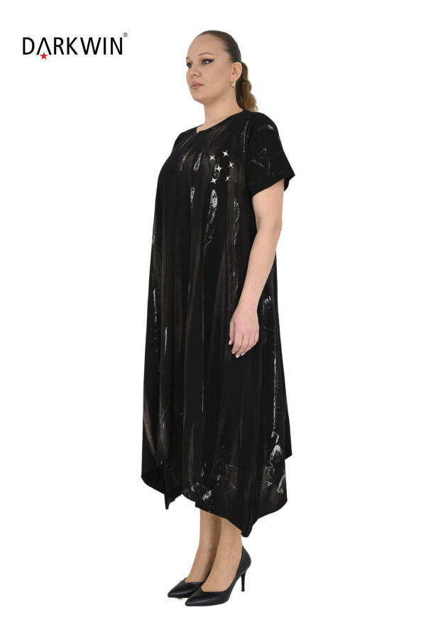 NB-6158 NEONLXB ELBİSE SIYAH - 2