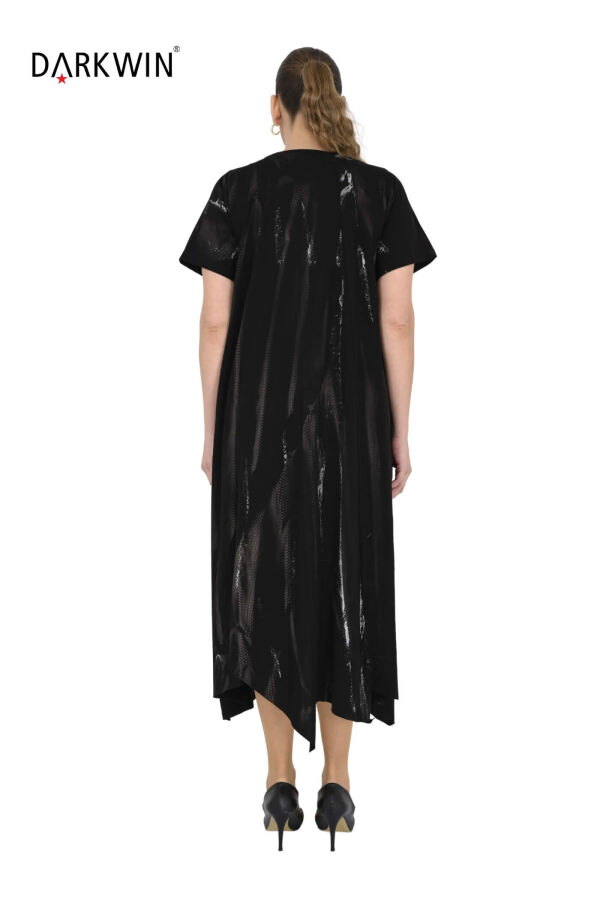 NB-6158 NEONLXB ELBİSE SIYAH - 3