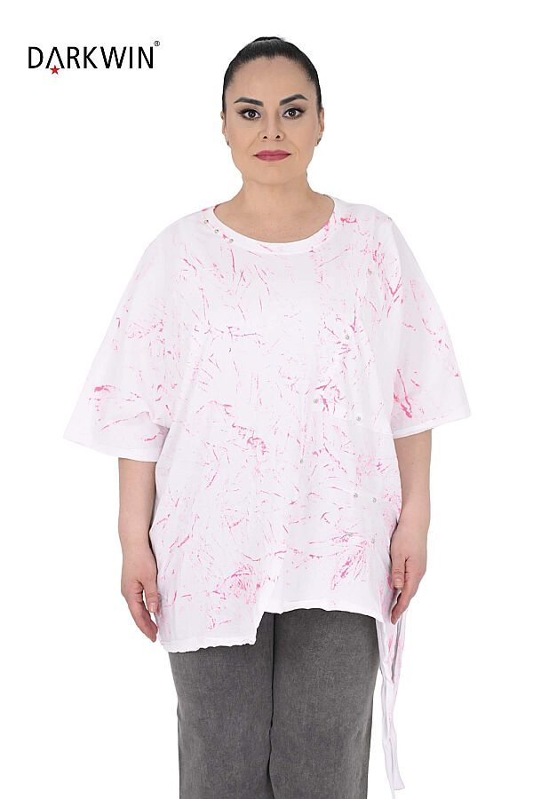 NB-6170 NEONLXB TUNİK PEMBE - 1