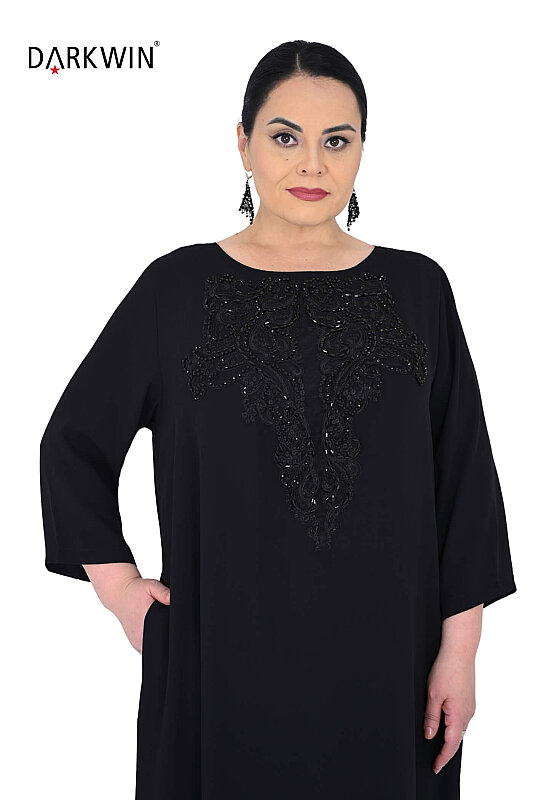 P5005 DARKWIN ELBİSE SIYAH - 4