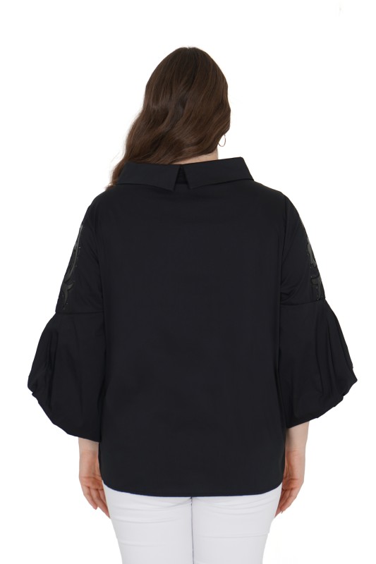 P5186 DARKWIN BLUZ SIYAH - 3