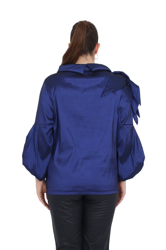 P8061 DARKWIN GÖMLEK LACIVERT - Thumbnail