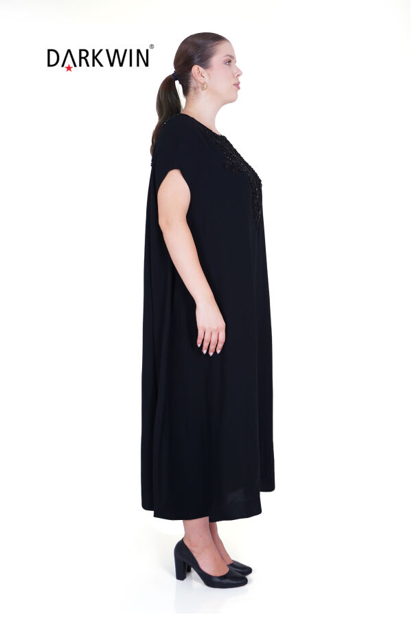 P8474 DARKWIN ELBİSE SIYAH - 2