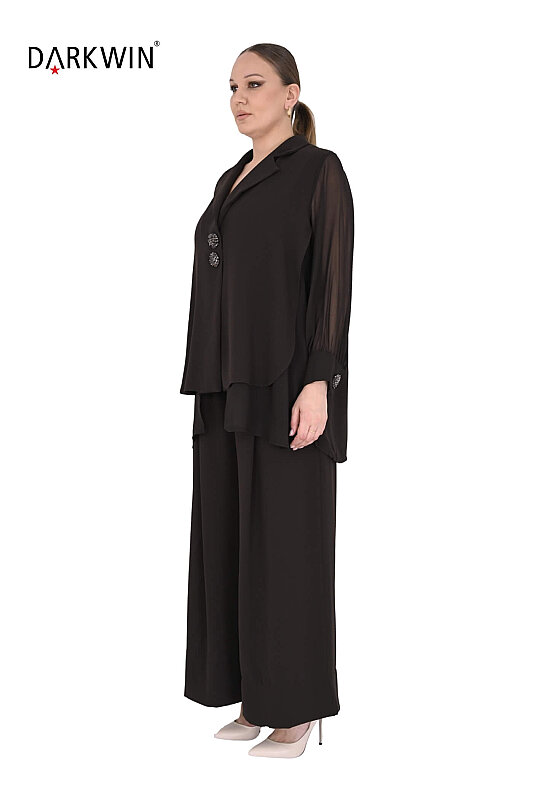 P8582 DARKWIN BLUZ-ETEK KAHVE - DARKWIN (1)