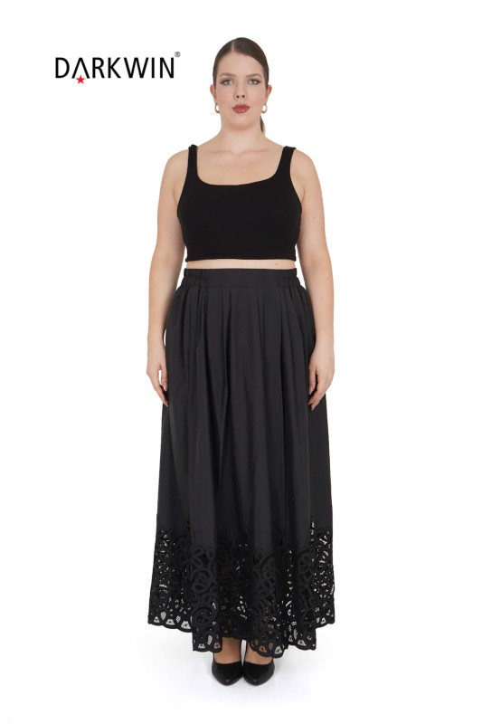 P8698 DARKWIN BLUZ-ETEK SIYAH - Thumbnail